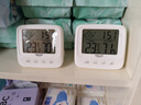 德力西电气（DELIXI ELECTRIC）家用室内温度计带笑脸背光婴儿房电子数显温湿度计温度表DM-1002 实拍图