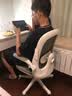 习格家用电脑椅学生学习椅写字书房座椅人体工学椅办公转椅会议椅子 9012 高配版优雅灰 实拍图