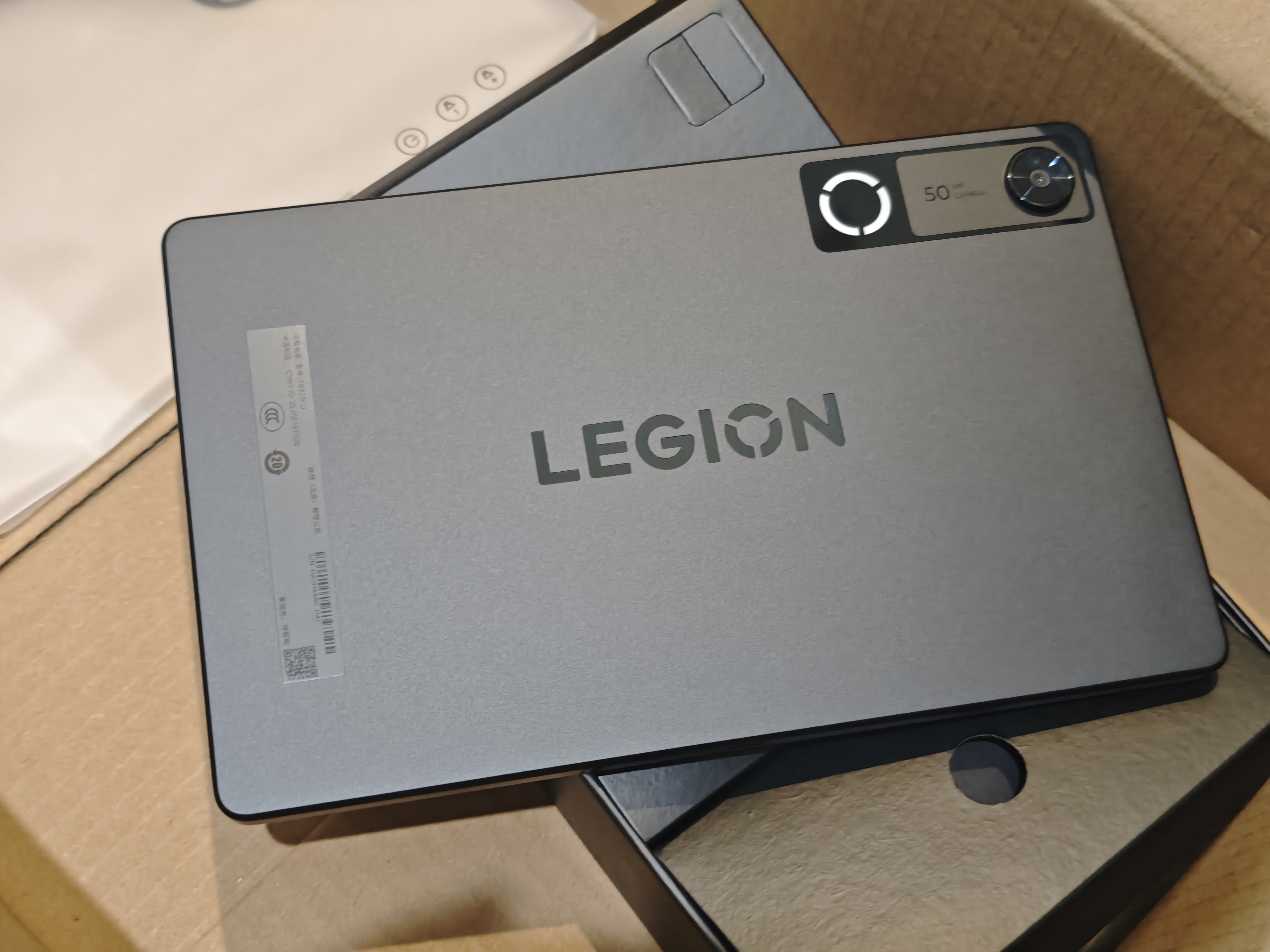 联想（Lenovo）拯救者Y700五代新款Pad游戏小平板电脑第五代骁龙8至尊3K高刷屏12+512G 黑国家补贴学生教育优惠 实拍图