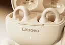 联想（Lenovo）蓝牙耳机耳夹式开放不入耳蓝牙5.4无线运动音乐游戏耳机高清通话超长续航2026爆款EA420月岩白 实拍图