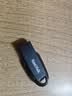 闪迪（SanDisk）128GB USB3.2 U盘 CZ550黑色 读速100MB/s 安全加密 数据恢复 学习办公电脑车载 高速大容量优盘 实拍图