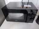 美的（Midea）微波炉经典升级款M2A 家用小型20升平板式易清洁快捷双旋钮高效速热杀菌除味2026新款 实拍图