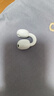 罗凡尼（Rofani）新款高颜值夹耳式无线蓝牙耳机 骨传导概念不入耳开放式运动跑步挂耳式通话降噪跑步运动耳机 白色【单耳-左右耳通用】工厂直发无品牌 实拍图