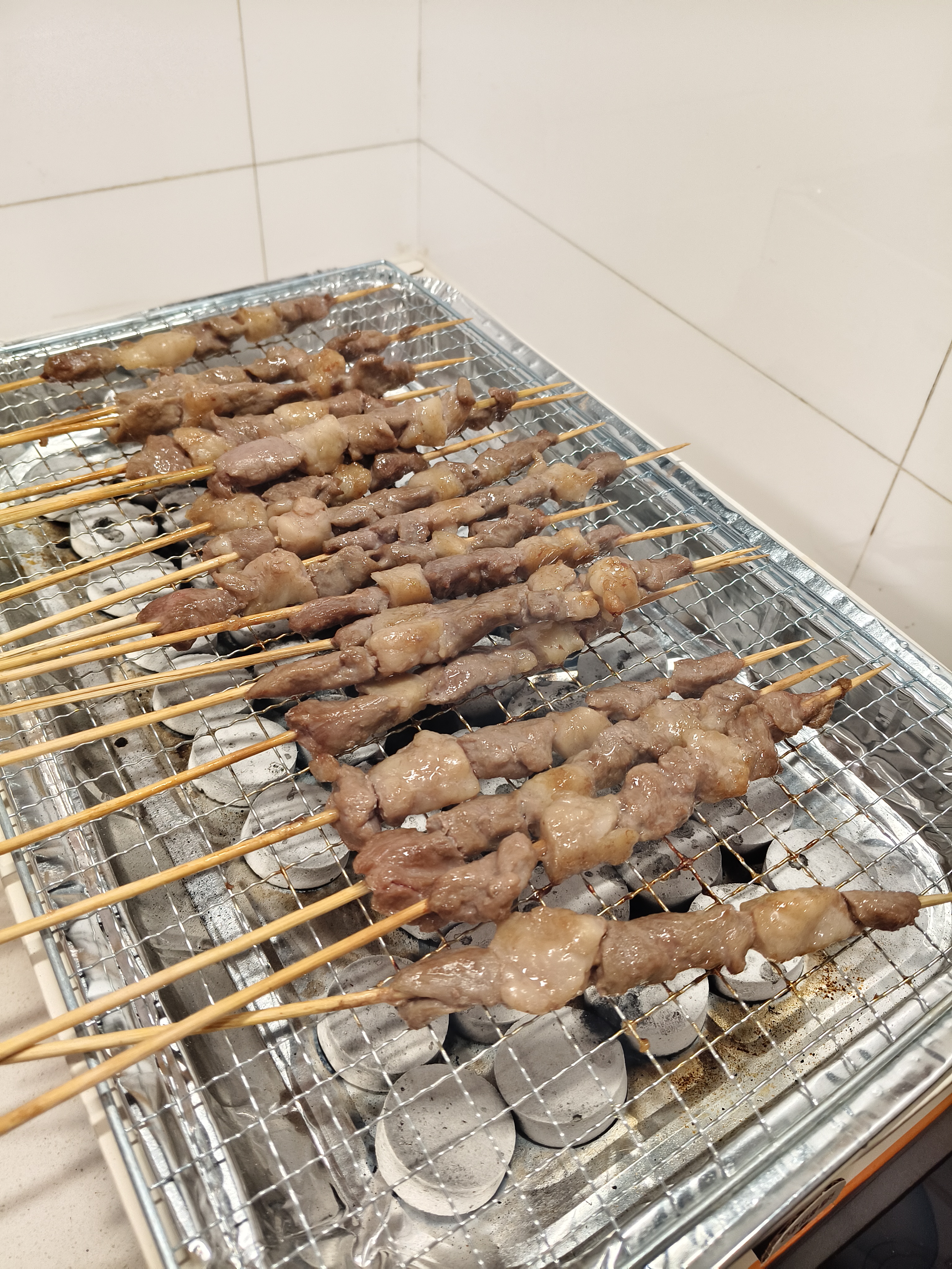 草原宏宝 内蒙羔原切羊肉串净重1斤/袋(4瘦1肥约20串) 地标认证 实拍图