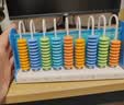 得力（deli）9行儿童计数器带钟表教具小学生加减法四年级9档计算架算术认知启蒙算盘益智玩具教材同步开学文具 实拍图