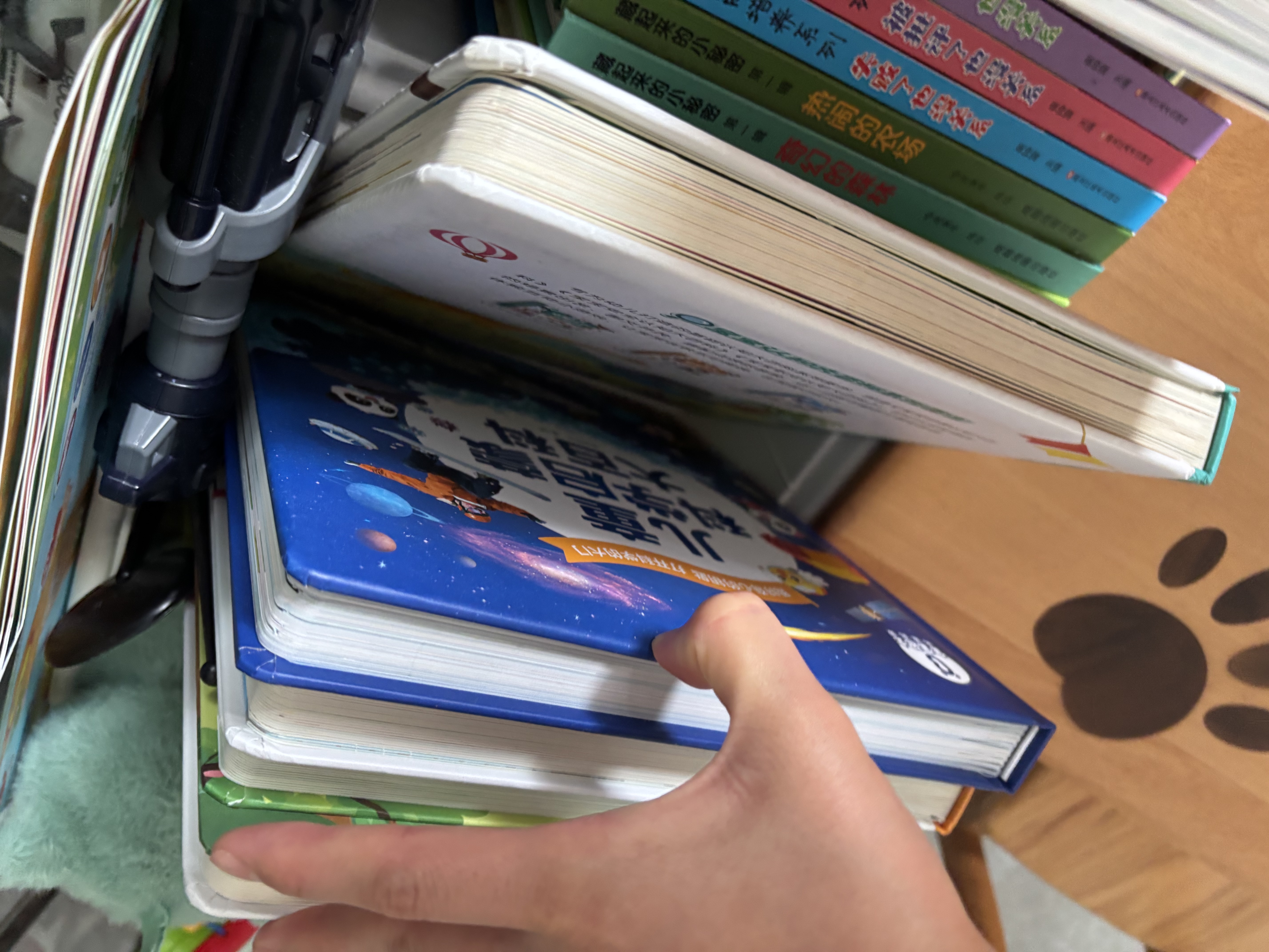 宝宝巴士jojo点读绘本图书宝贝赳赳儿童绘本(不含笔)宝宝点读书1-3岁幼儿园读物婴幼儿启蒙童书双语识字认知书本立体百科全书有声阅读早教发声故事书籍安全认知大百科睡前故事果冻贴纸书漫画安静触摸书点读笔 晒单实拍图