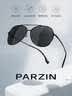 帕森（PARZIN）偏光太阳镜型男眼镜双梁蛤蟆镜驾驶墨镜礼物PZ8131A黑框黑灰片 实拍图