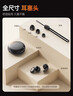 GFFOCUS【隔音降噪No.1】睡眠耳塞防噪助眠睡觉专用深度消音降噪静音无痛侧睡不压耳宿舍打呼噜神器非耳机 幻夜黑丨强效隔音耳塞丨静享沉浸睡眠丨侧睡不压耳 热销爆款丨强效隔音降噪丨耳塞 实拍图