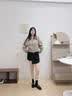 ZHR则则七夕礼物乐福鞋女复古一脚蹬学院制服皮鞋通勤女鞋 实拍图