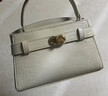 CHARLES&KEITH鳄鱼纹手提包斜挎婚包包女包生日七夕礼物送女友CK2-50270880-1 实拍图