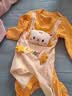迪迪熊日记（DIDIXIONGRIJI）2件装婴儿衣服春秋季长袖连体衣纯棉新生儿衣服0-3龙年宝宝春秋装 长袖(小萌龙+平平安安) 80cm 实拍图