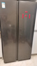 三星（SAMSUNG）654升大容量对开门冰箱 除味抗菌干湿分储AI节能一级能效国家补贴 以旧换新 RS62DG50B8B1SC浩瀚黑 实拍图