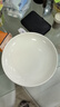 泰鑫兴10英寸（26cm）2只装 陶瓷釉下彩白瓷盘子菜盘果盘家用深盘 实拍图