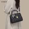viney【陈紫函同款】牛皮手提包包女包斜挎妈妈包生日礼物大容量送老婆 实拍图