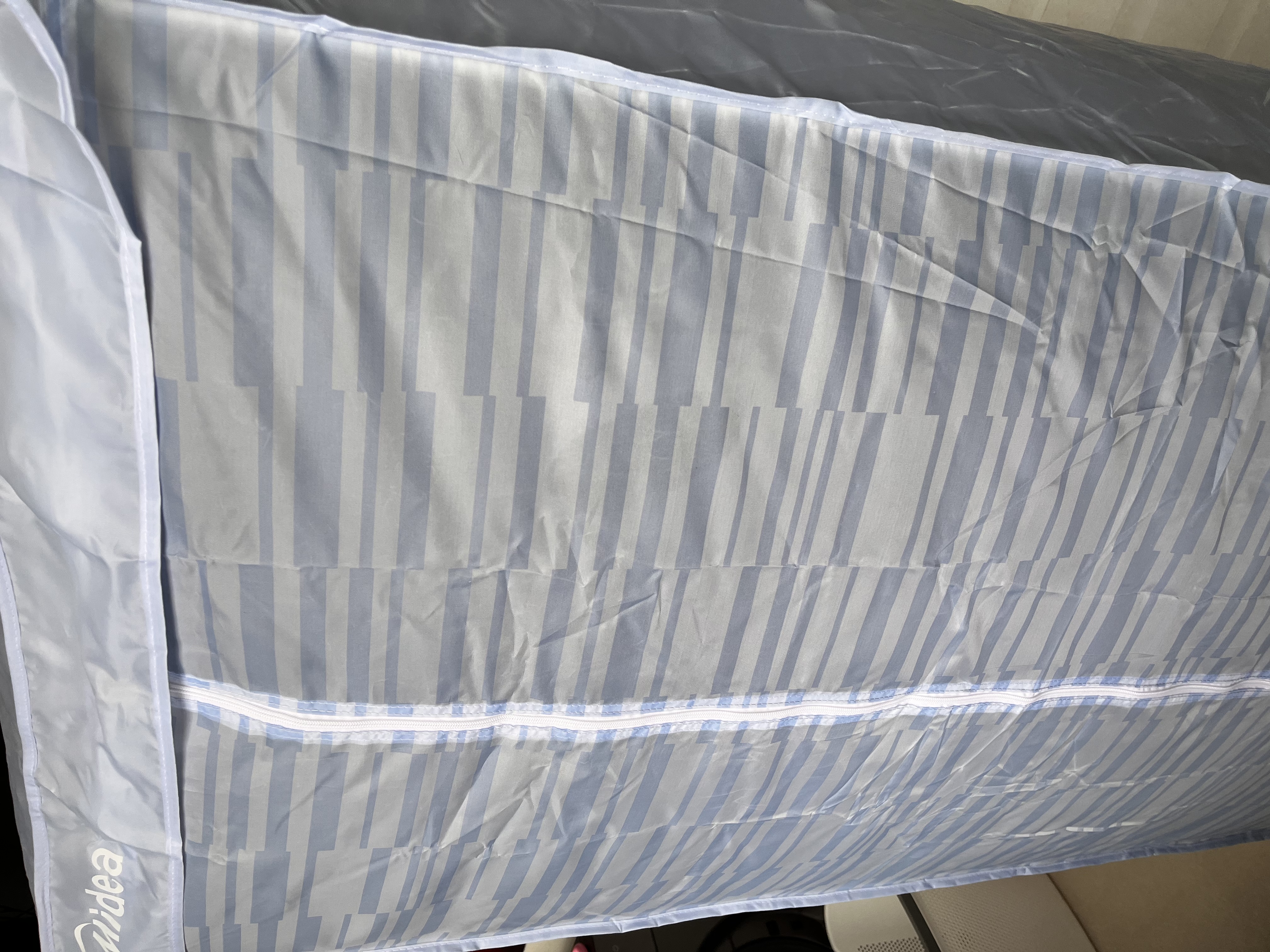 美的（Midea）【可折叠易收纳】干衣机烘干机家用婴儿衣物护理机脱水机一体式衣物除湿收纳便携式烘衣机HBGJ15C1 实拍图