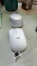 罗技（Logitech）M221 轻音鼠标 无线鼠标 办公鼠标 对称鼠标 带无线微型接收器 米白色 实拍图