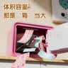 得力（deli）存钱罐保险箱收纳盒 儿童玩具新年礼物可充电密码/钥匙粉色送贴纸 实拍图