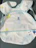 babycare宝宝吃饭罩衣儿童围兜婴儿反穿衣防脏辅食围裙 薄荷冰柠 100码 实拍图