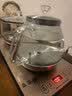 益茶福全自动上水电热水壶底部上水嵌入式茶台功夫茶烧水壶饮水烧水一体机抽水玻璃煮茶壶保温泡茶壶 1L SQ-008金色玻璃套装 实拍图