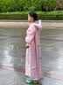 牧萌儿童雨衣带书包位男女童女孩加长全身学生雨披 独角兽 4XL 实拍图
