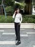 安踏女鞋运动鞋网面透气跑步鞋软底皮面防水女士休闲鞋黑色女鞋 【店长推荐夏季新款-软底女鞋】黑色 39 (8) 实拍图