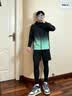 VICTORIATOURIST跑步运动套装男速干衣训练服篮球羽毛球健身服晨跑紧身衣服 实拍图