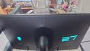 外星人（Alienware）27英寸双模式电竞显示器4K 180Hz/FHD 360Hz IPS 0.5ms HDR600 VRR可变刷新率游戏高刷屏 AW2725QF 实拍图