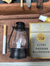 【露营灯】创意复古手提小夜灯网红迷你氛围小马灯桌面摆拍油灯 复古手提小夜灯【黑色1个】 实拍图