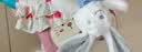 澳贝（auby）婴幼儿玩具小兔安抚巾宝宝哄睡阿贝贝新生儿豆袋玩偶毛绒手偶礼物 实拍图
