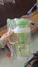 【京东物流】水杯冰霸吸管杯高颜值学生茶水分离大容量杯子 肚肚杯1个-浅绿色 实拍图