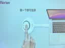 皓丽HG-2S无线投屏器HDMI会议同屏器4K投屏器接电视显示器投影仪适用笔记本电脑台式机USB+C双口横竖屏 实拍图