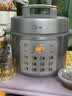 美的（Midea）有钛青瓷0涂层营养蒸电压力锅5L 智能预约多功能一体高压电饭锅MY-E5811G家用4-6人开盖火锅电饭煲 实拍图