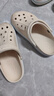 卡骆驰（CROCS）贝雅卡骆班洞洞鞋|205089 冬日白/彩色-1LI   36 /37(220mm)   实拍图