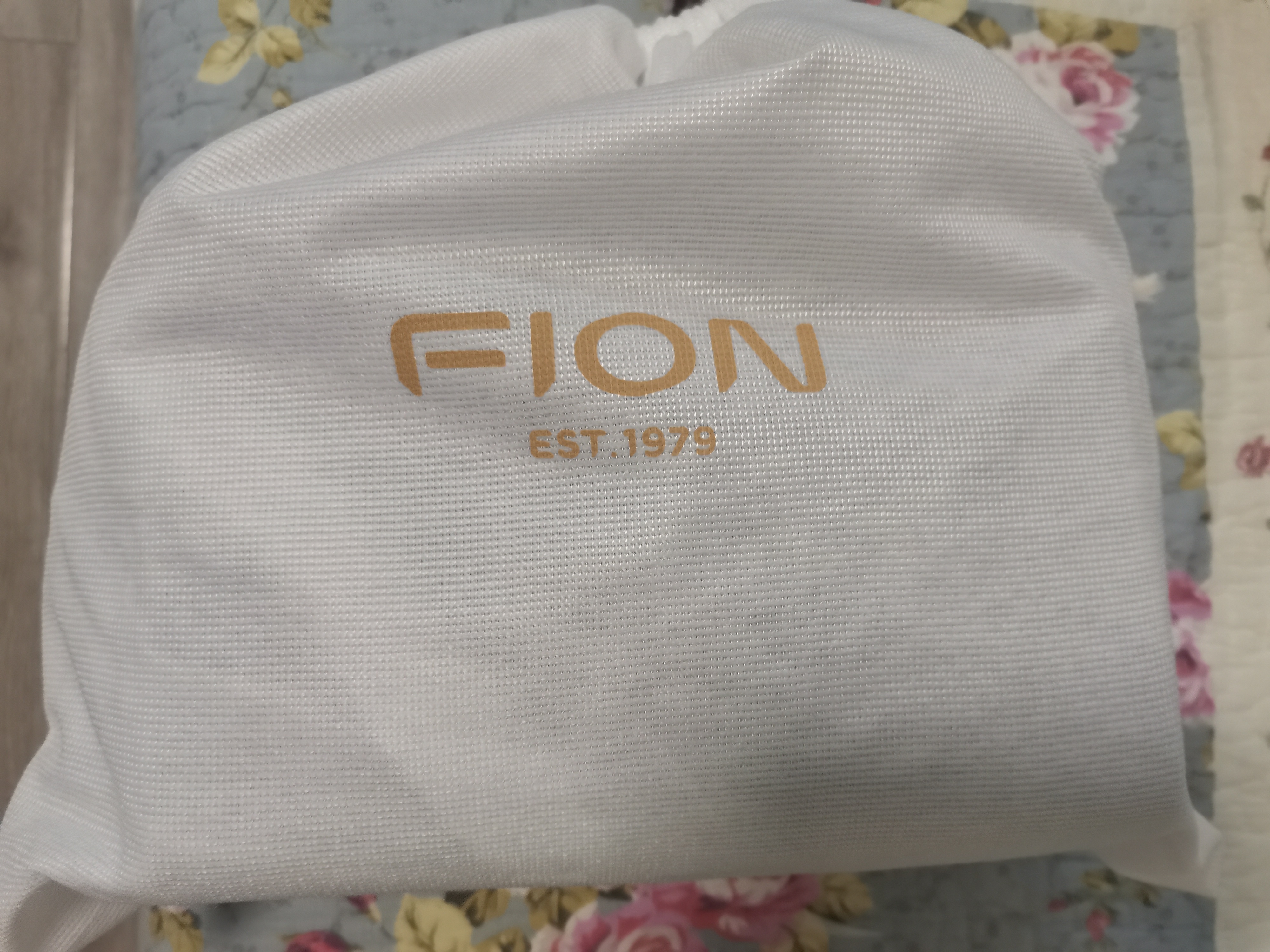 FION菲安妮包包女复古经典单肩印花双拉链枕头包时尚斜挎包生日礼物 实拍图