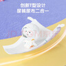 安可新婴儿一次性T型尿片 新生儿三角巾纸尿片裤拉拉裤 60片M码隔尿 实拍图