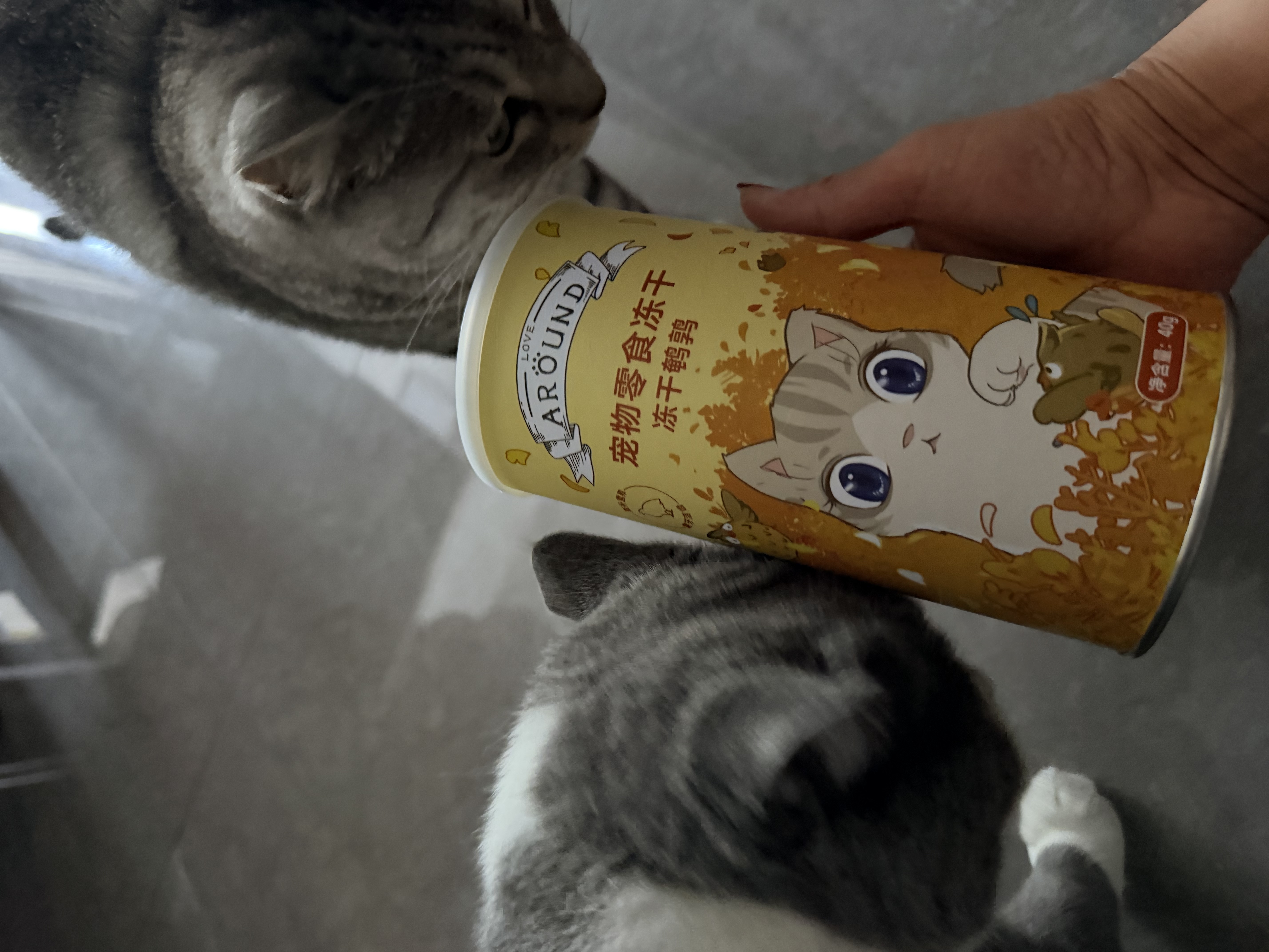 爱立方冻干棒猫咪零食冻干宠物零食狗冻干鸡肉冻干猫冻干零食50g 实拍图