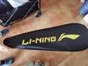 李宁（LI-NING）羽毛球拍雷霆小钢炮黑色全碳素专业进攻型单拍4U已拉线AYPT307-4 实拍图