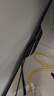 绿联六类扁平网线 千兆网络宽带线 CAT6类家用电脑监控网线 8芯双绞双接头成品跳线 10米 黑色50178 实拍图