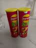 乐事（Lay's）无限薯片 鲜浓番茄味 104克*2罐 208克 休闲零食 膨化食品 实拍图