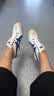 Onitsuka Tiger鬼塚虎男女一脚蹬懒人鞋帆布休闲鞋MEXICO 66™ SLIP-ON 1183A360 白色 38 实拍图