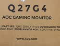 AOC 27英寸2K FastIPS 原生200Hz 1ms HDR400  硬件低蓝光 游戏电竞电脑显示器 典雅白宙斯盾Q27G4/WS 实拍图