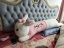 蓓斯曼【当次日达】毛绒玩具女生公仔趴趴兔子睡觉抱枕布娃娃玩偶陪睡生日礼物送女生夹腿布偶女孩儿童抱枕 粉色开心每一天蝴蝶结兔 1.5米 实拍图