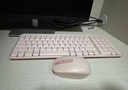 罗技（Logitech）MK251无线蓝牙键盘鼠标套装 办公商务笔记本电脑 数字键盘99键粉色键鼠套装（K251键盘+M196鼠标） 实拍图