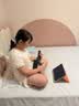 Musspark智能AI随弹无弦电子自动挡吉他便携弹唱小吉他 子夜黑 初学者 实拍图