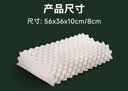 Latex Systems泰国原装进口乳胶枕头芯 94%含量 成人睡眠颈椎 波浪按摩橡胶低枕 实拍图