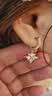 施华洛世奇（SWAROVSKI）SYMBOL多棱角雪花 耳钉耳环女生日礼物女七夕情人节礼物5494337 实拍图