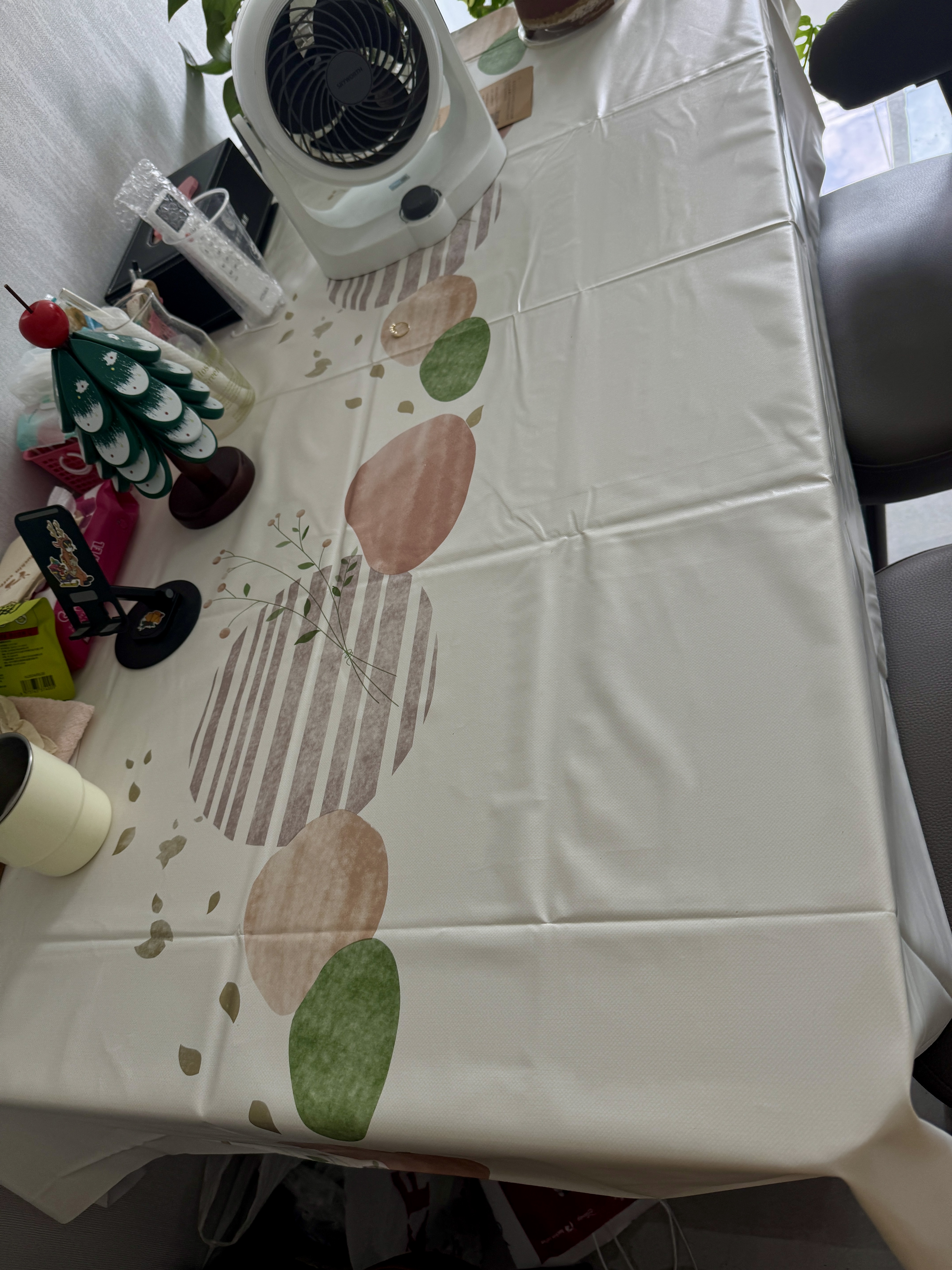 简美家桌布餐桌垫桌面保护垫防水防油免洗新款轻奢高级感长方形pvc 实拍图
