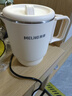 美菱（MeiLing）便携式烧水壶电水壶0.8L可折叠316不锈钢烧水杯旅行出差电热水壶家宿舍泡面杯MH-D0861 实拍图