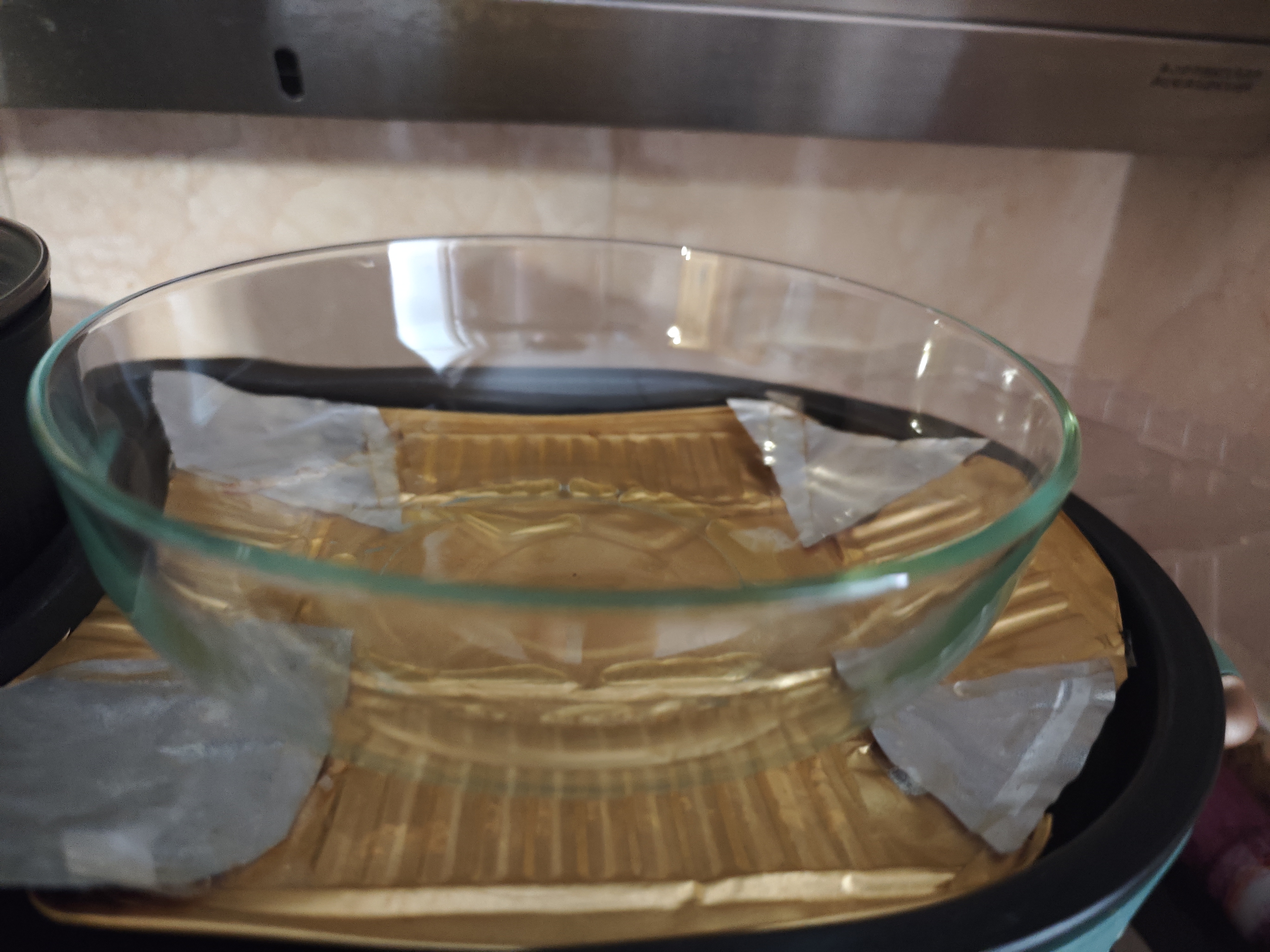 GLASSLOCK进口钢化玻璃加厚大容量沙拉玻璃碗大号和面泡面碗1415ml 2件套 实拍图