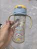 贝亲（Pigeon）防胀气 自然成长翻盖直饮吸管 大童奶瓶330ml 马戏团 18月+ AA279 实拍图
